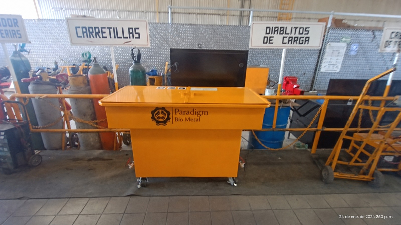 Estación de lavado PGD-200 Paradigm Bio Metal